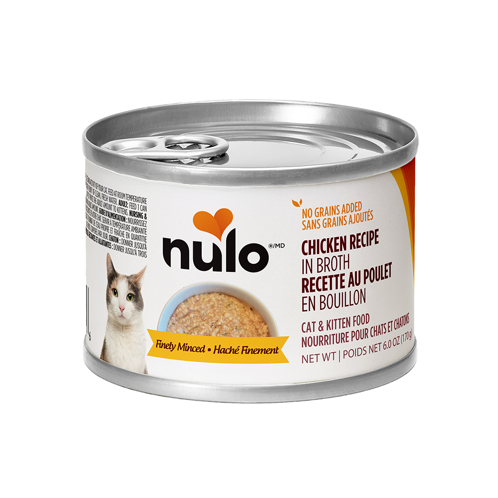 Nulo - Cat - Finely Minced Grain Free Chicken Recipe in Broth