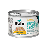 Nulo - Cat - Minced Grain Free Chicken, Crab & Prawn Recipe in Broth
