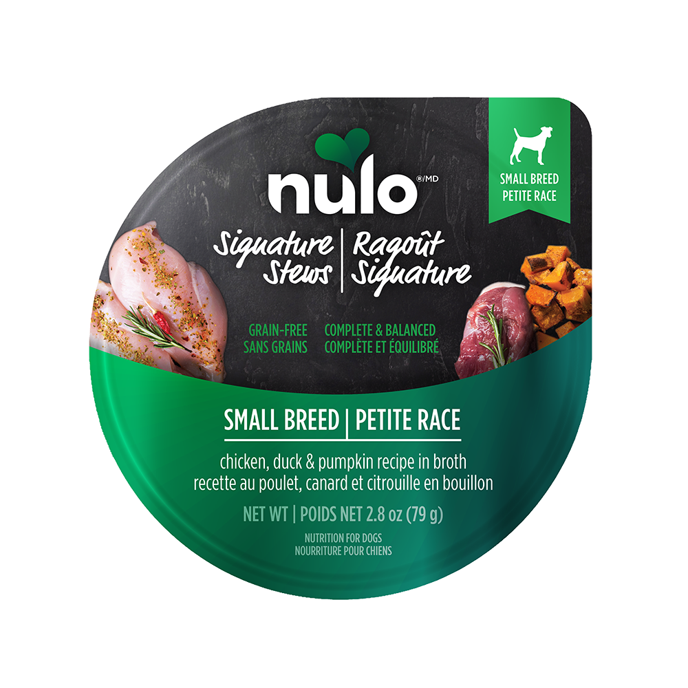 Nulo - Dog - Signature Stew Small Breed Grain Free Chicken, Duck & Pumpkin Recipe in Broth