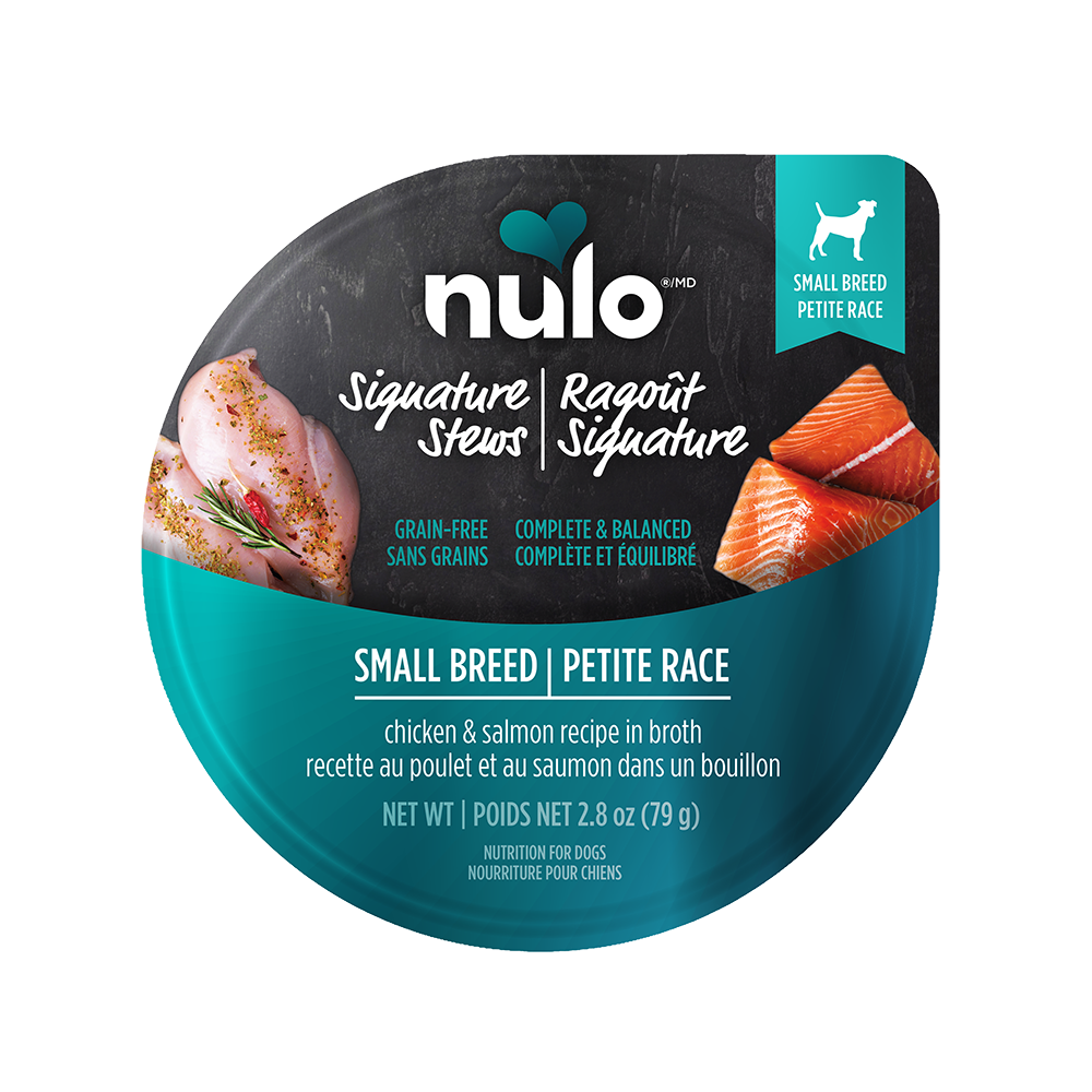 Nulo - Dog - Signature Stew Small Breed Grain Free Chicken & Salmon Recipe in Broth