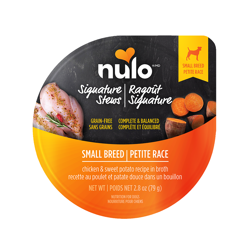 Nulo - Dog - Signature Stew Small Breed Grain Free Chicken & Sweet Potato Recipe in Broth