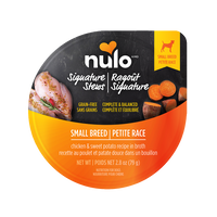 Nulo - Dog - Signature Stew Small Breed Grain Free Chicken & Sweet Potato Recipe in Broth