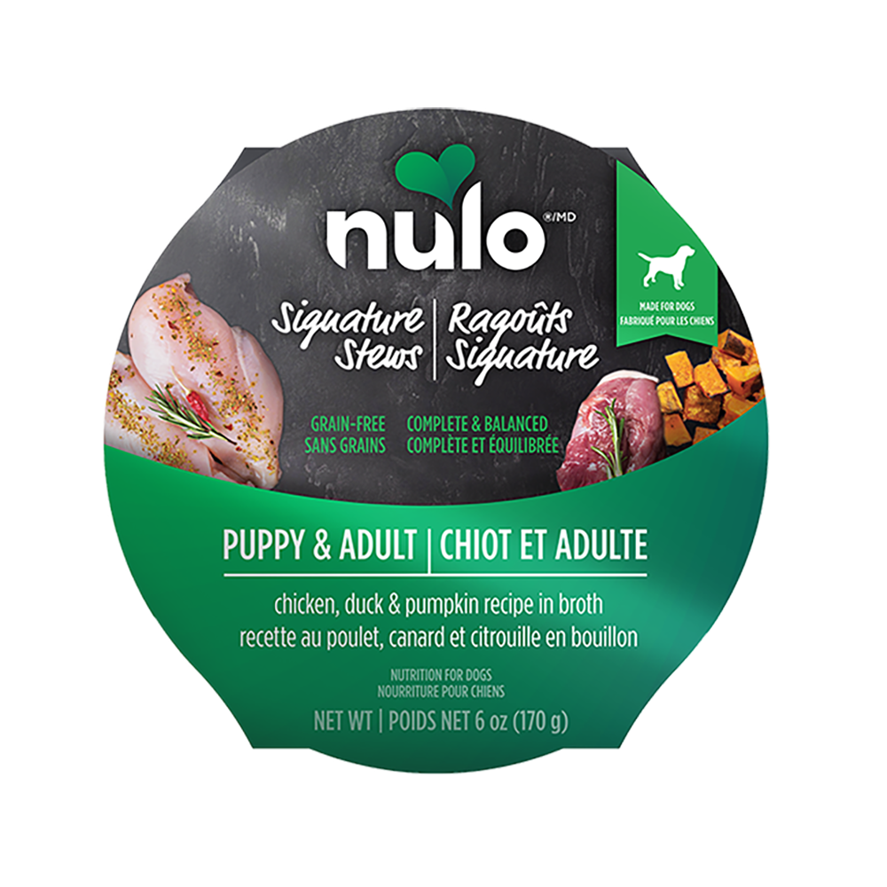 Nulo - Dog - Signature Stew Grain Free Chicken, Duck & Pumpkin Recipe in Broth
