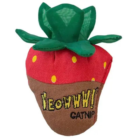 Yeowww! - Cat - Catnip Strawberry Chocolate Dipped