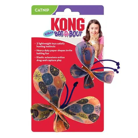 KONG - Cat - Bat-A- Bout Vibez Butterfly