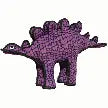 Tuffy's - Dog - Dinosaur Stegosaurus