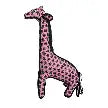 Tuffy's - Dog - Zoo Giraffe Pink