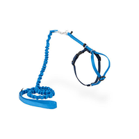 PetSafe - Cat - Come with Me Kitty Harness & Bungee Leash Royal Blue