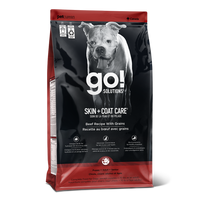 Go! Solutions - Dog - Skin & Coat Care Beef Recipe with Grains