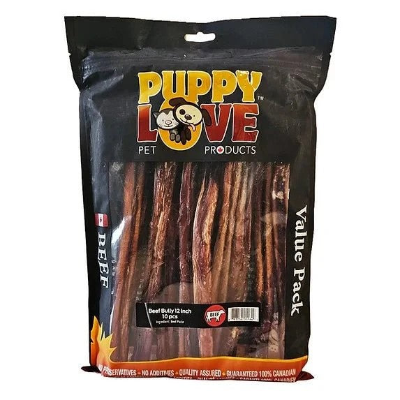 Puppy Love - Dog - Bully Stick - Beef