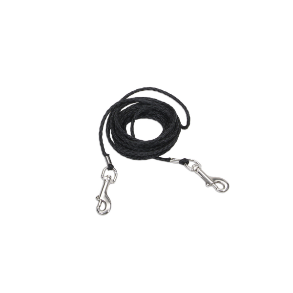 Coastal - Cat - Poly Tie Out Black