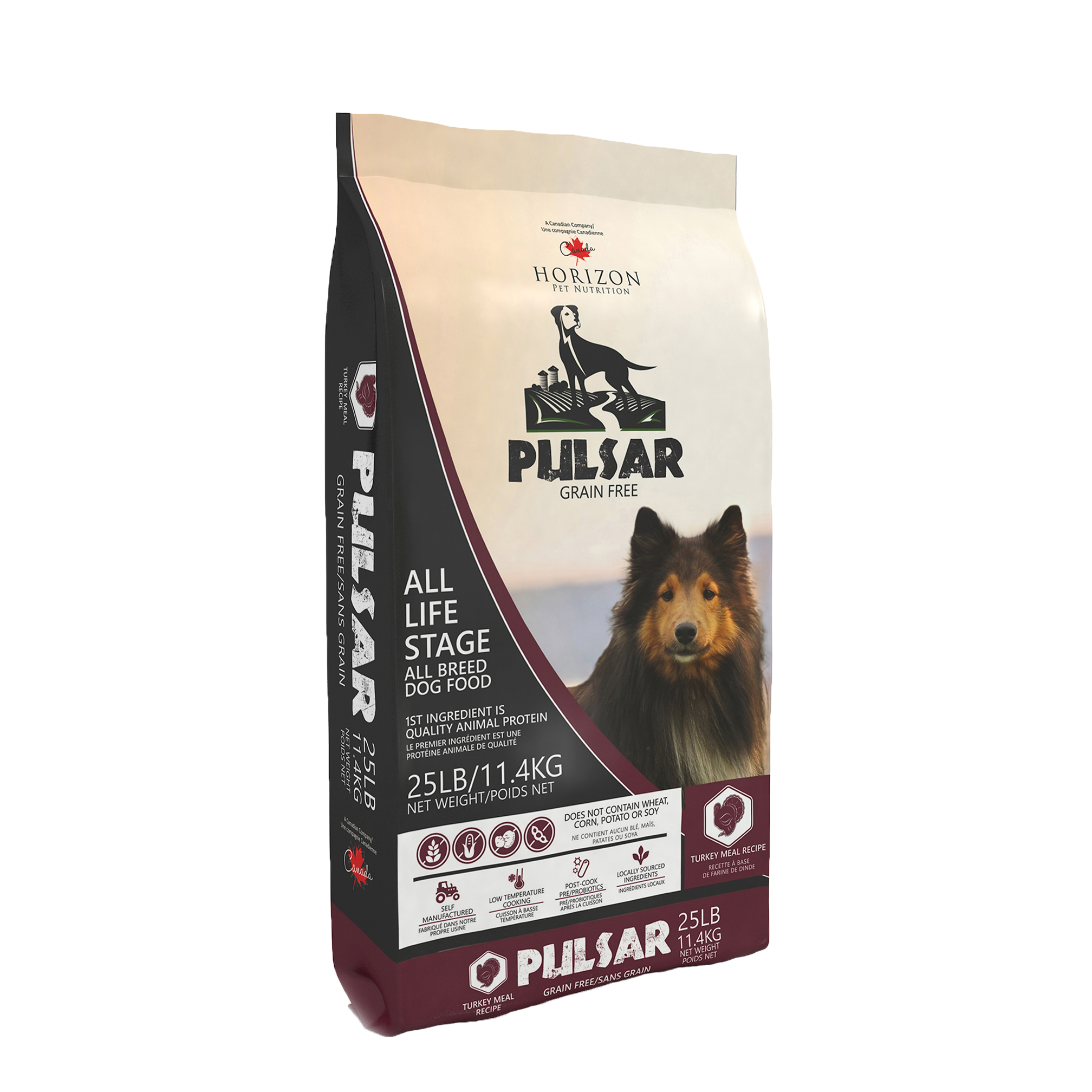 Pulsar - Dog - Grain Free Turkey Recipe