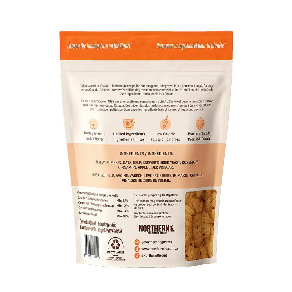 Northern Biscuit - Dog - Original Crunchy Biscuits Pumpkin Pie