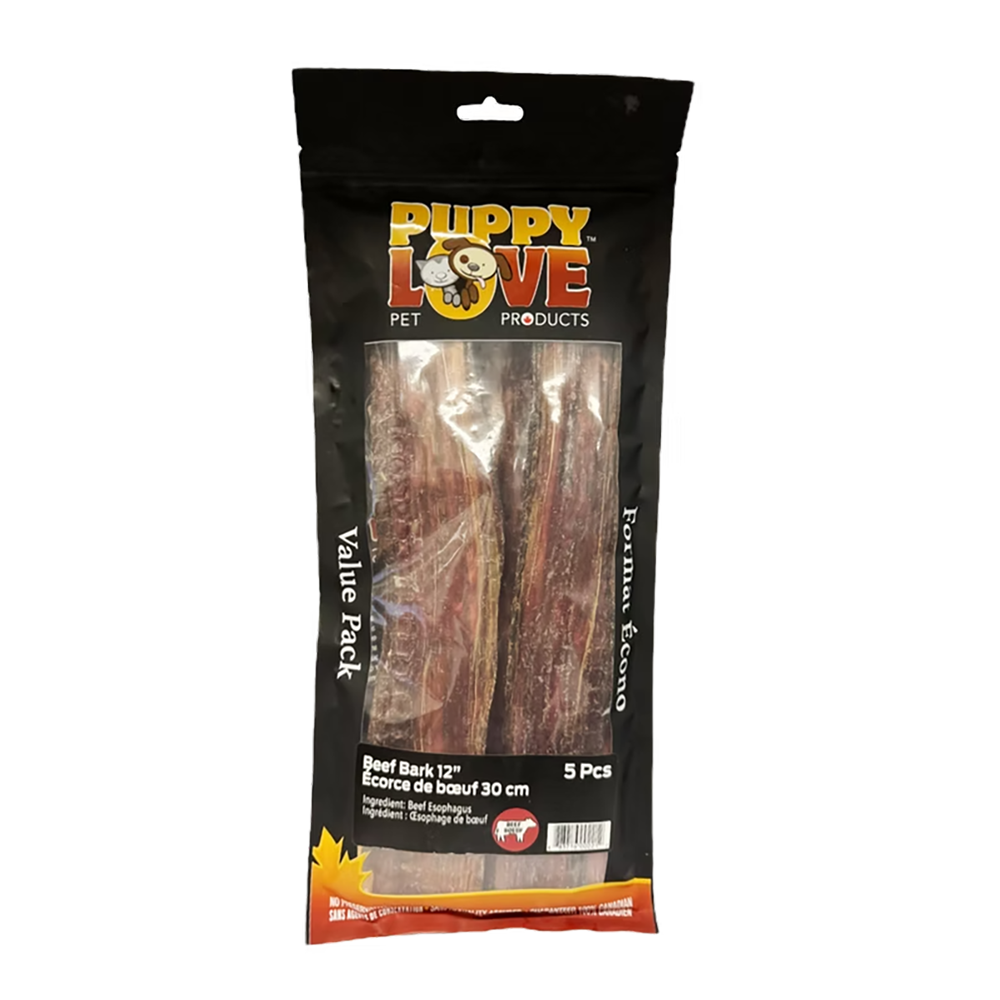 Puppy Love - Dog - Beef Bark 12 Value