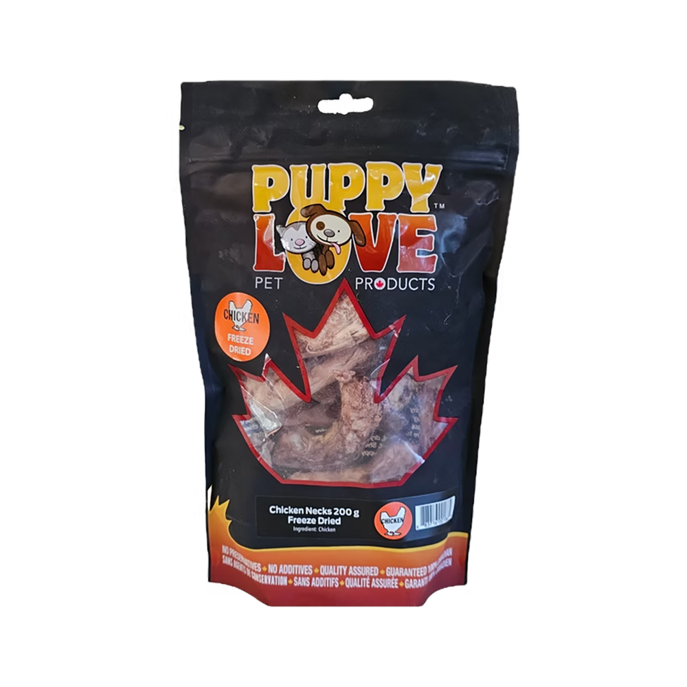 Puppy Love - Dog - Freeze-Dried Treats - Chicken Neck