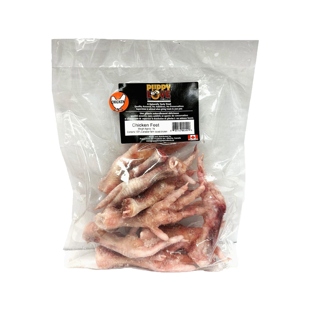 Puppy Love - Dog - Frozen Chicken Feet