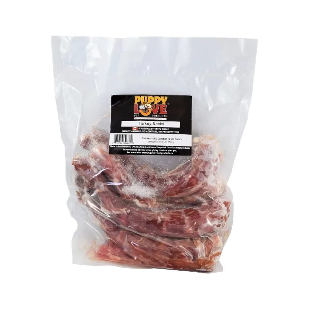 Puppy Love - Dog - Frozen Raw Turkey Necks