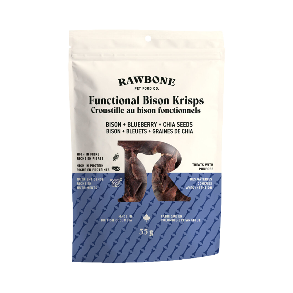 Rawbone - Dog - Functional Krisps Bison