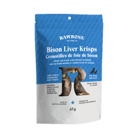 Rawbone - Cat & Dog - Krisps Bison Liver