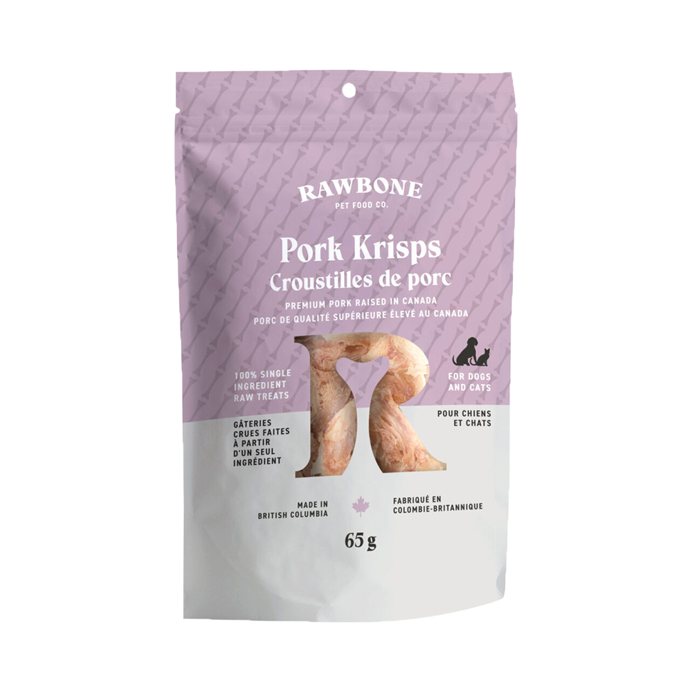 Rawbone - Cat & Dog - Krisps Pork