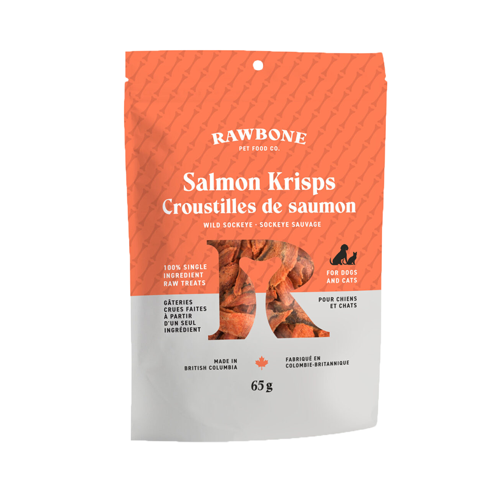 Rawbone - Cat & Dog - Krisps Salmon