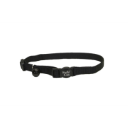 SafeCat - Cat - Adjustable Nylon Breakaway Collar Black