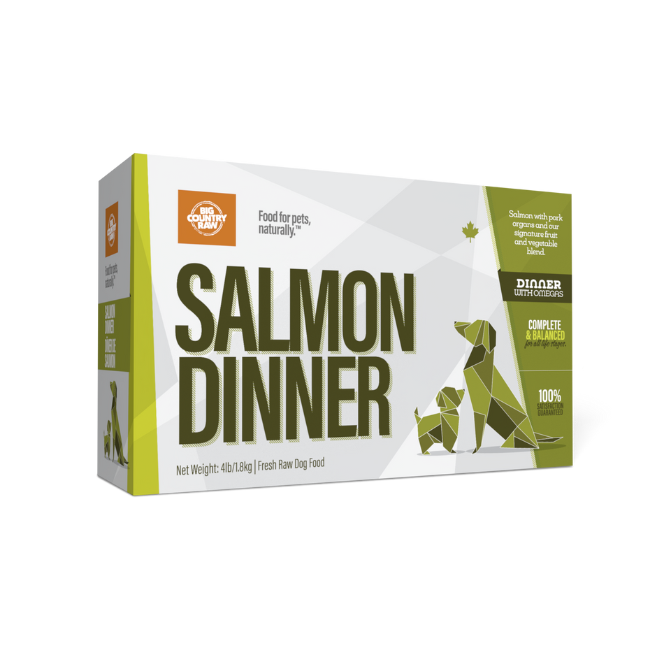 Big Country Raw - Dog - Salmon Dinner Carton