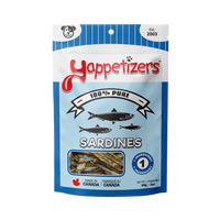Yappetizers - Dog - Dehydrated Treats Pure Sardines
