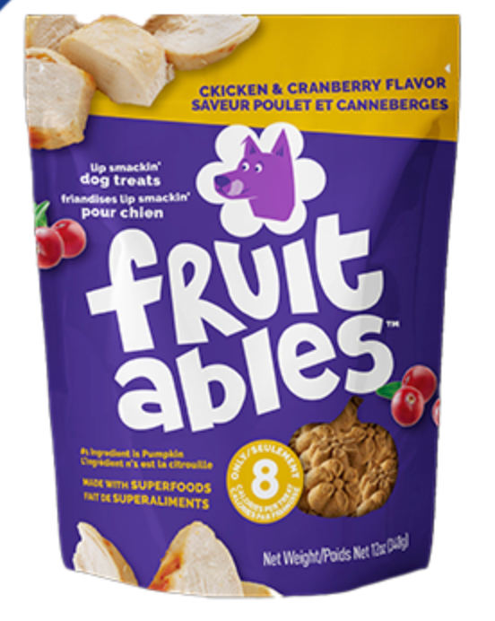 Fruitables - Dog - Baked Chicken Cranberry