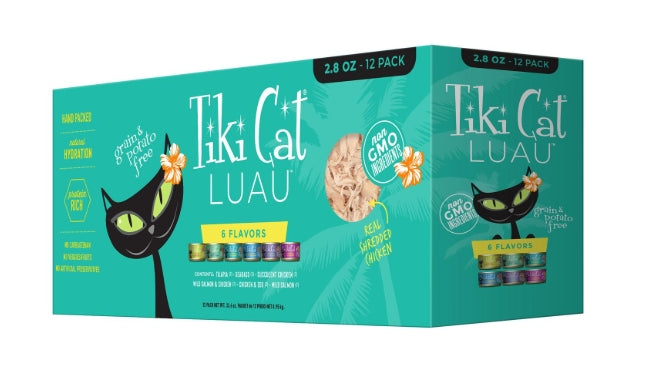 Tiki Cat Luau Variety Pack