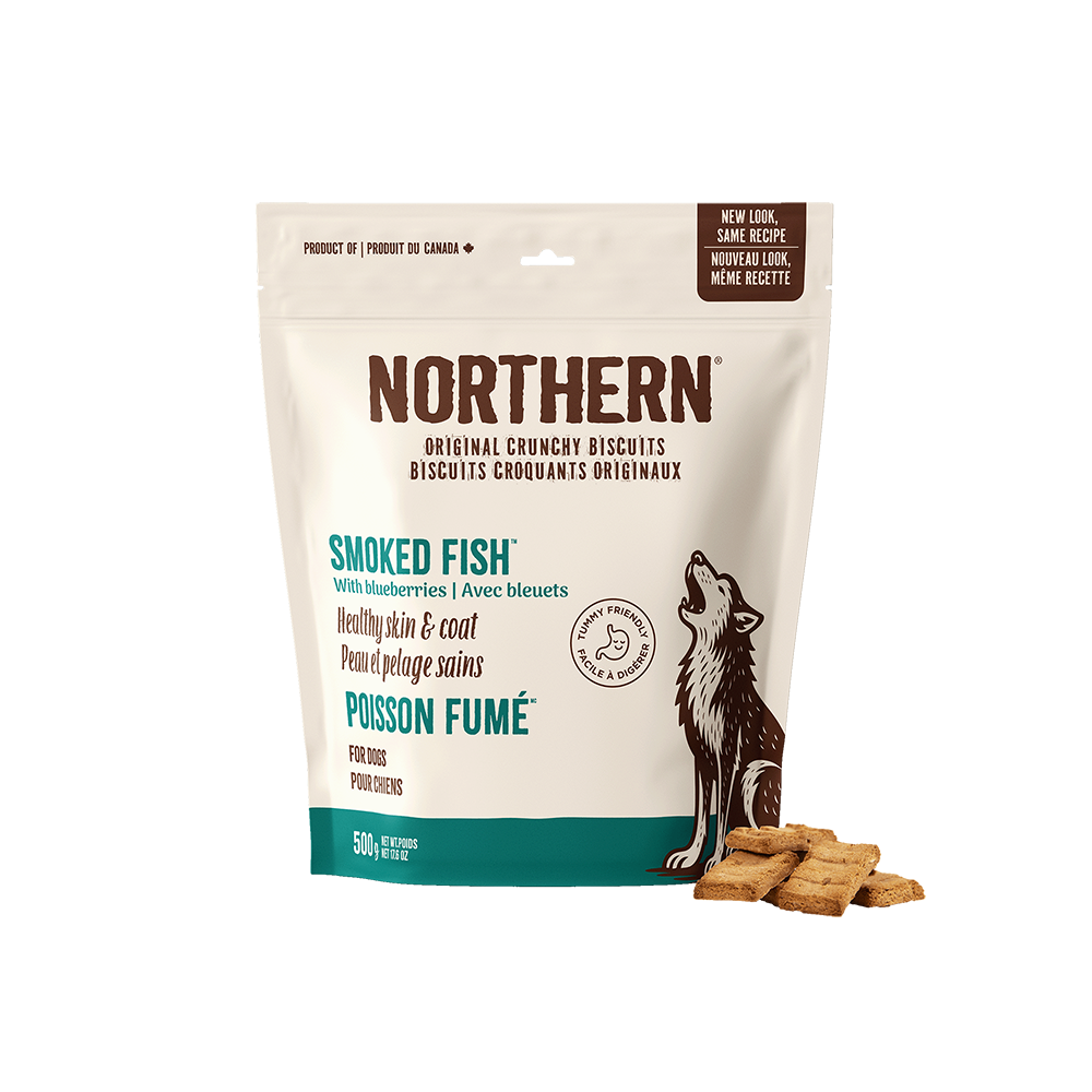 Northern Biscuit - Dog - Original Crunchy Biscuits Smoked Fish & Blueberry