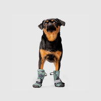 Canada Pooch - Dog - Soft Shield Boots Green Camo Reflect