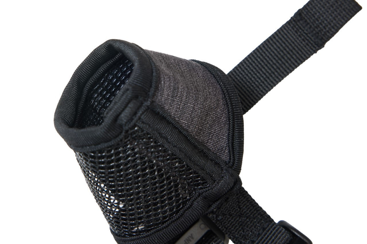 RC Pets - Dog - Soft Fit Muzzle Heather Black