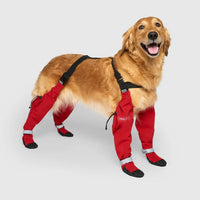 Canada Pooch - Dog - Suspender Boots Red Long