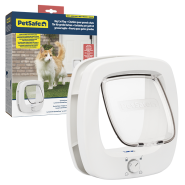 PetSafe - Cat - Four Way FlapWhite