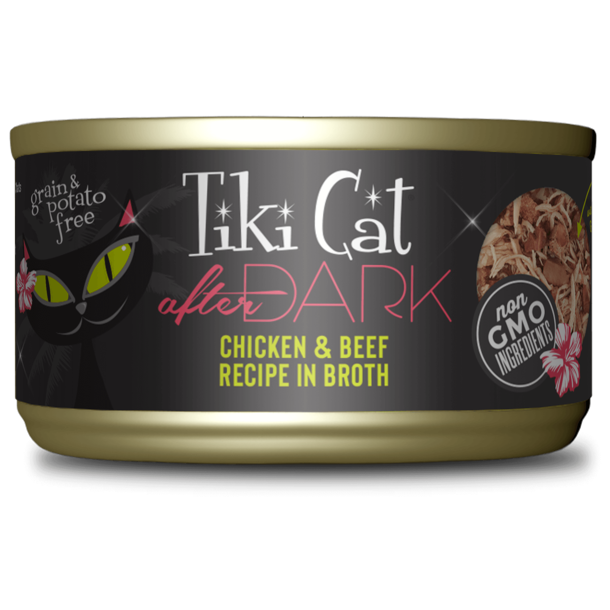 Tiki Cat - After Dark Chicken Beef in Broth