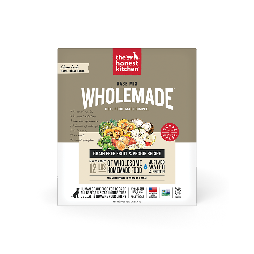 The Honest Kitchen - Dog - Wholemade Dehydrated Grain Free Fruit & Veggie Base Mix