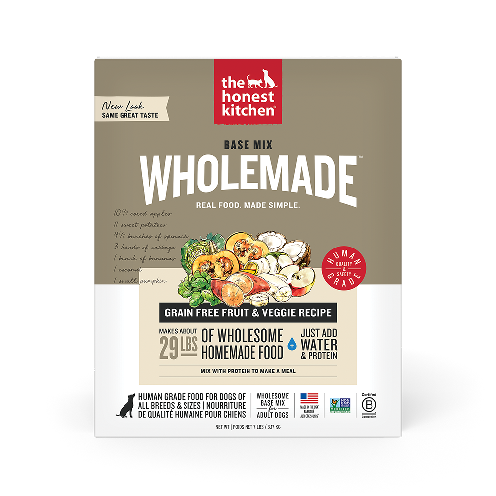 The Honest Kitchen - Dog - Wholemade Dehydrated Grain Free Fruit & Veggie Base Mix