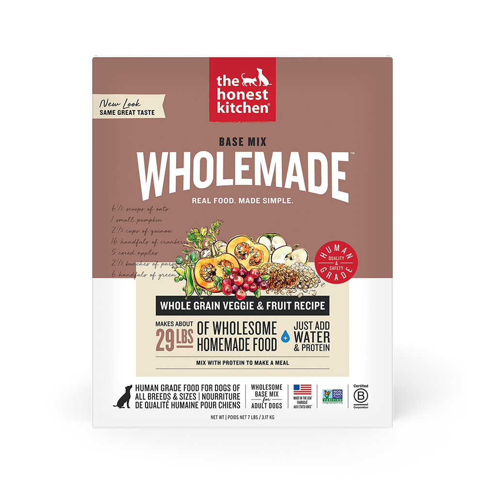 The Honest Kitchen - Dog - Wholemade Dehydrated Whole Grain Veggie & Fruit Base Mix