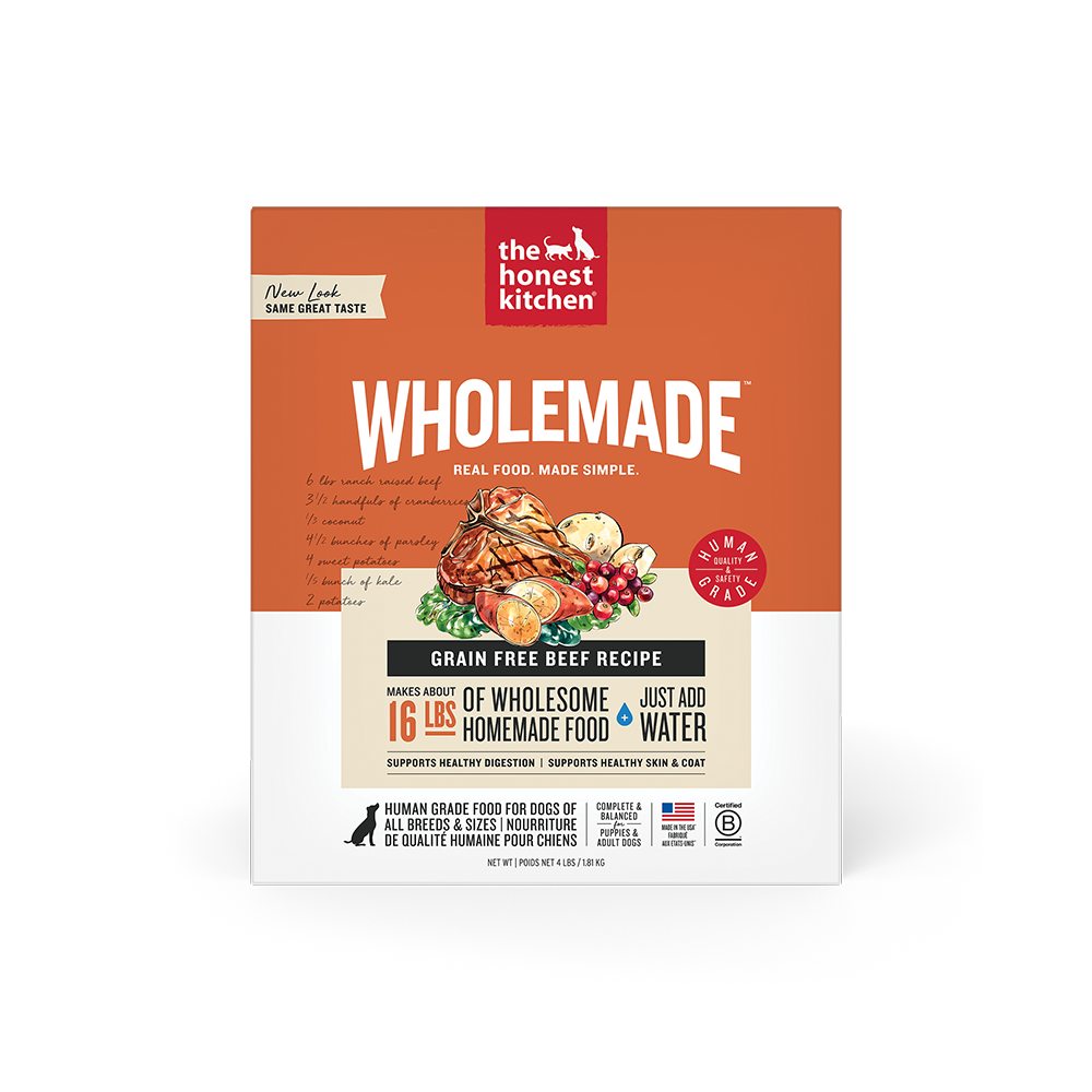 The Honest Kitchen - Dog - Wholemade Dehydrated Grain Free Beef