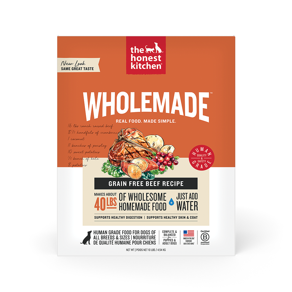 The Honest Kitchen - Dog - Wholemade Dehydrated Grain Free Beef