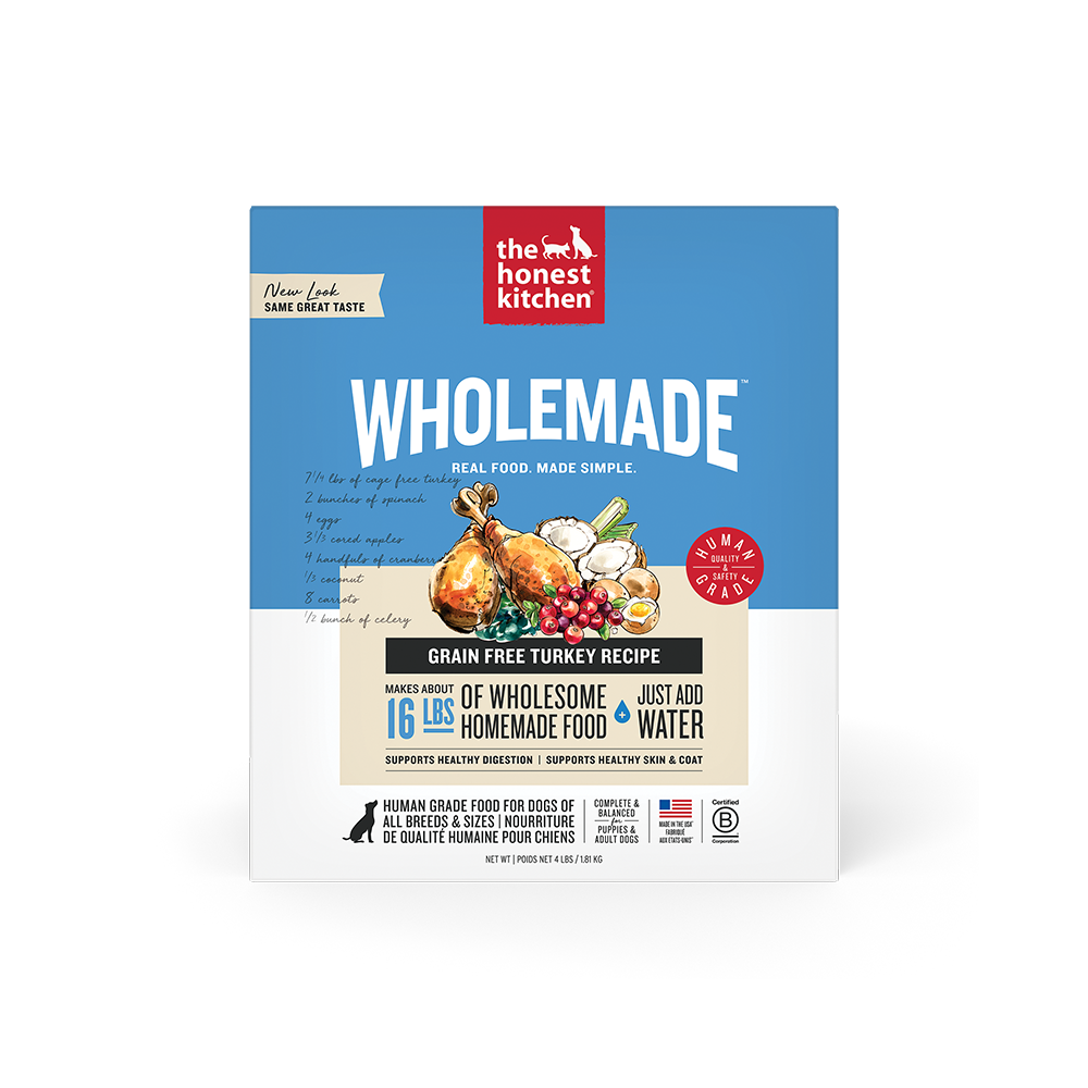 The Honest Kitchen - Dog - Wholemade Dehydrated Grain Free Turkey