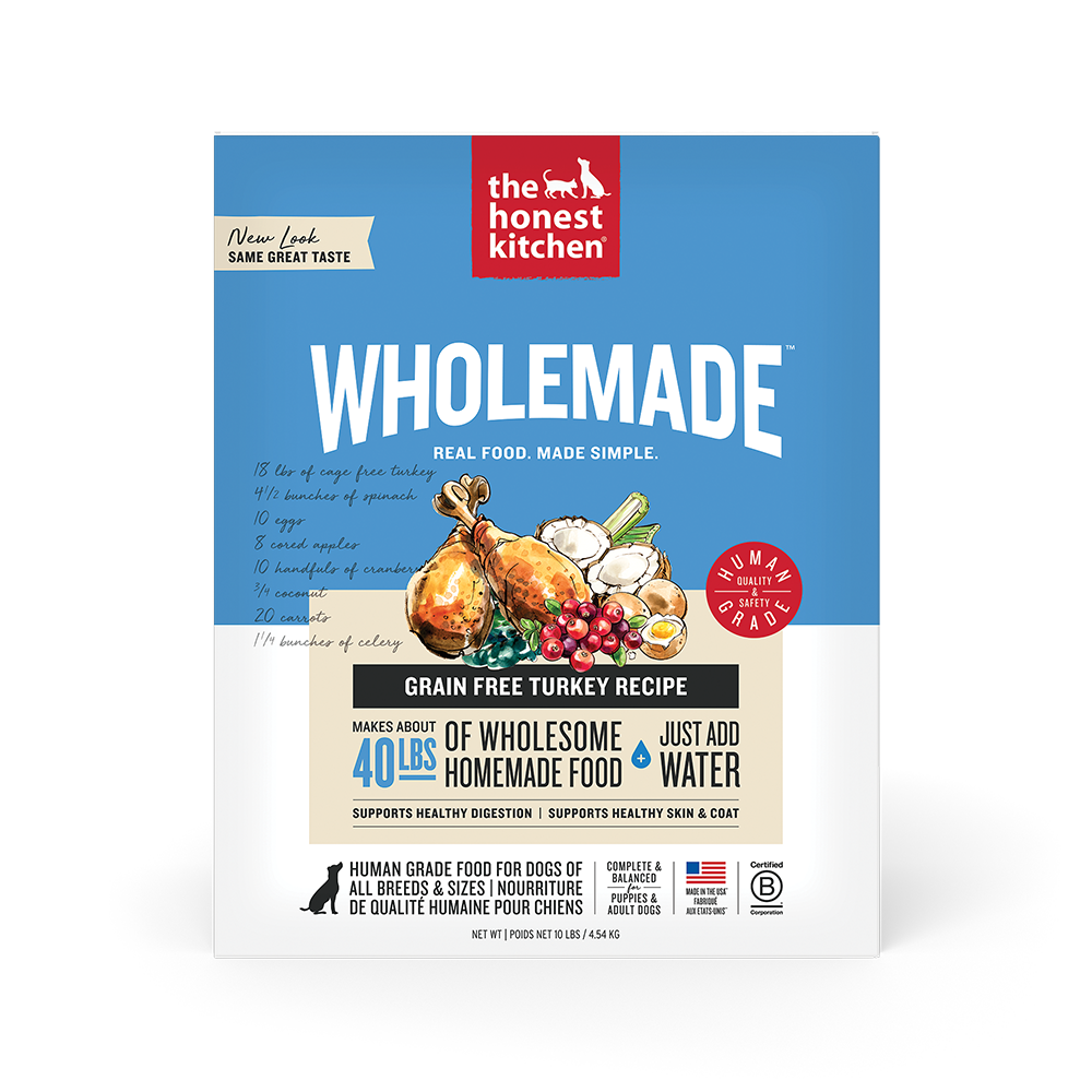 The Honest Kitchen - Dog - Wholemade Dehydrated Grain Free Turkey