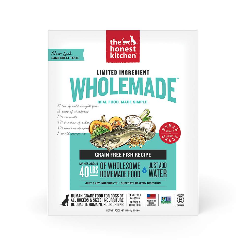 The Honest Kitchen - Dog - Wholemade Dehydrated Grain Free LID Fish