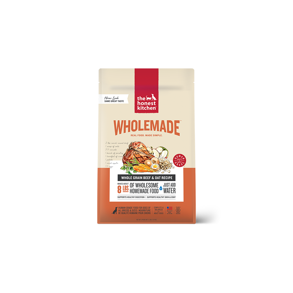 The Honest Kitchen - Dog - Wholemade Dehydrated Whole Grain Beef