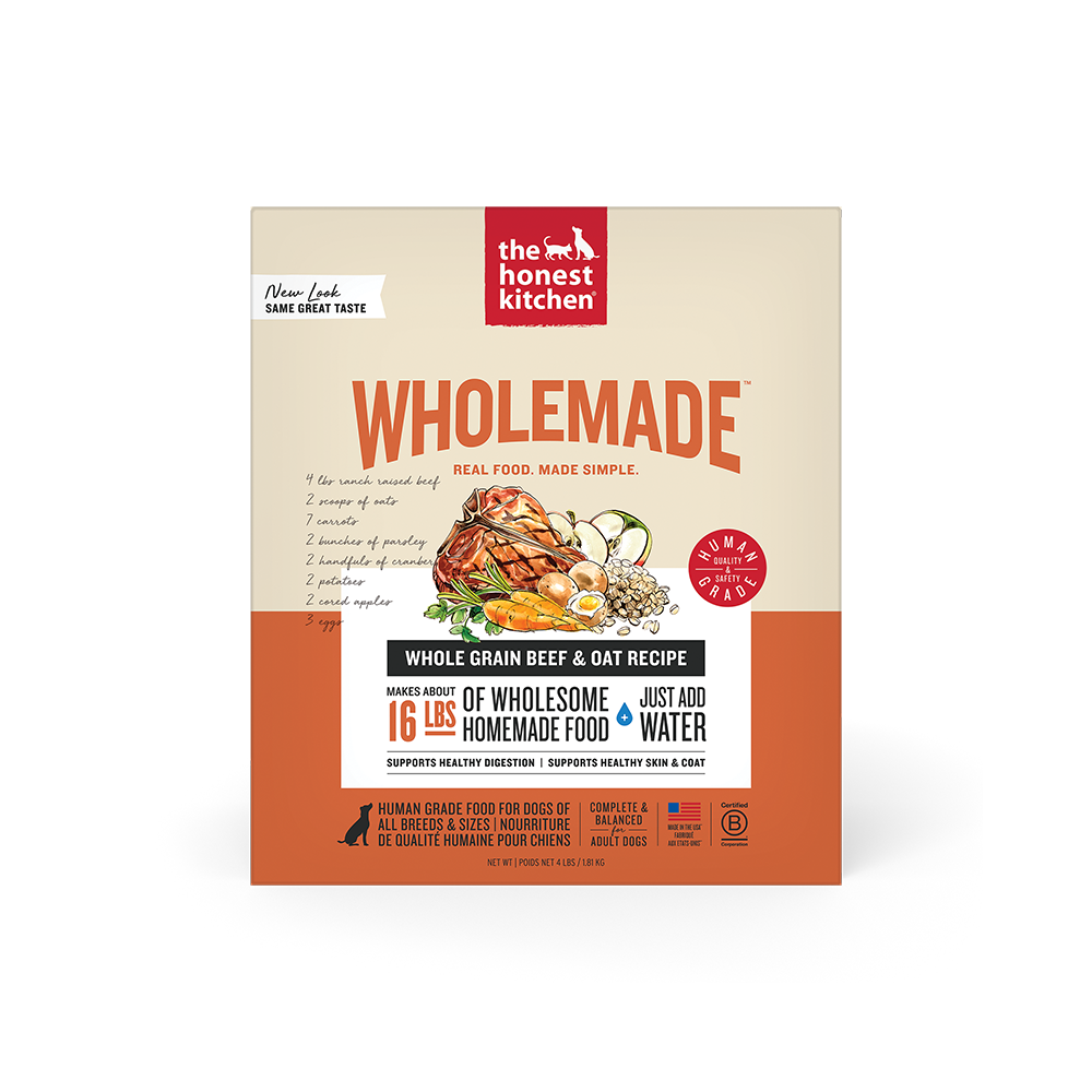 The Honest Kitchen - Dog - Wholemade Dehydrated Whole Grain Beef