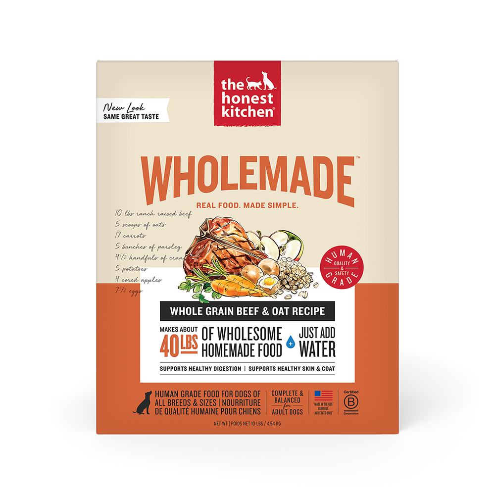 The Honest Kitchen - Dog - Wholemade Dehydrated Whole Grain Beef