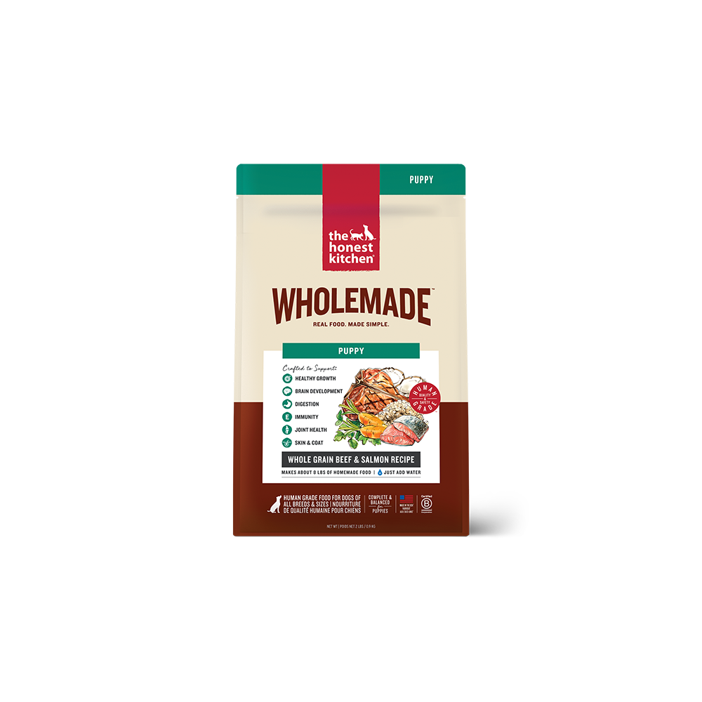 The Honest Kitchen - Dog - Wholemade Dehydrated Whole Grain Puppy Beef & Salmon