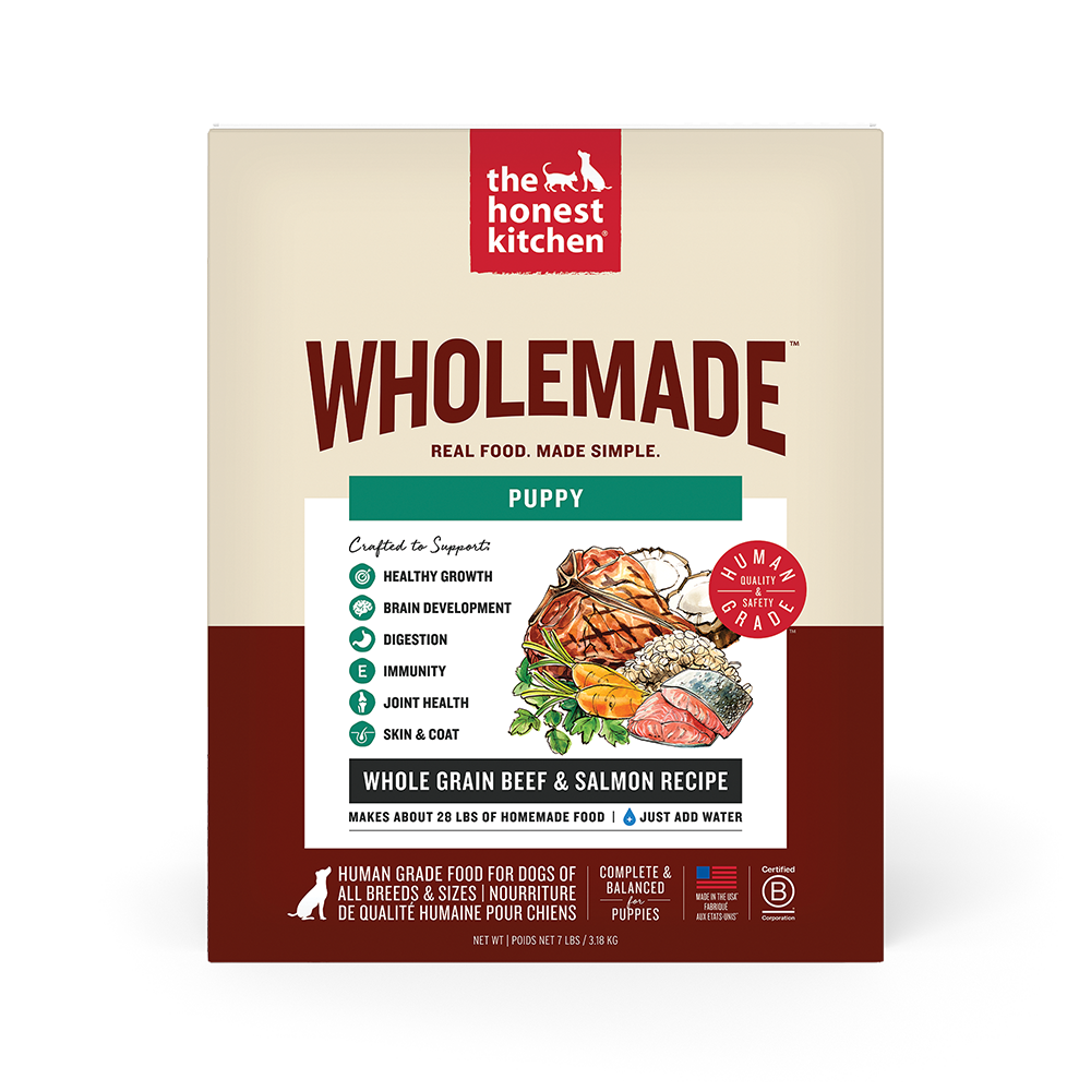 The Honest Kitchen - Dog - Wholemade Dehydrated Whole Grain Puppy Beef & Salmon