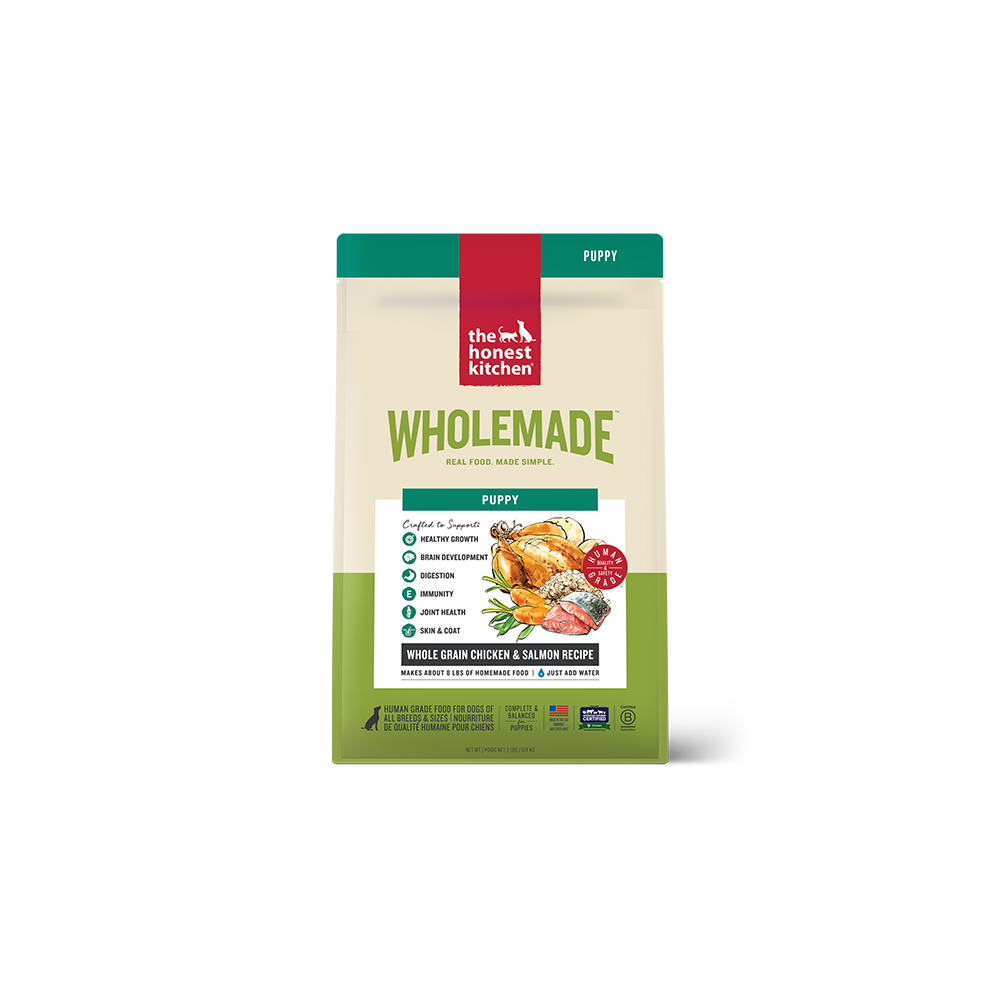 The Honest Kitchen - Dog - Wholemade Dehydrated Whole Grain Puppy Chicken & Salmon
